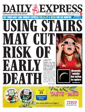 Cover of Daily Express