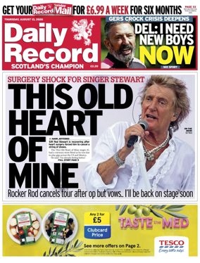 Cover of Daily Record
