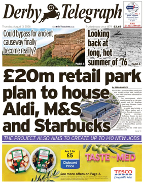 Cover of Derby Telegraph