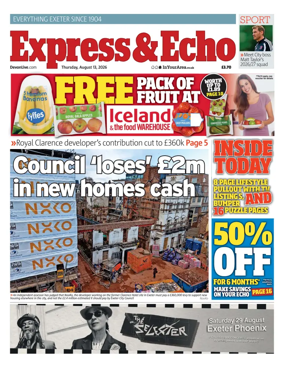 Cover of Express & Echo (City & East Devon Edition)