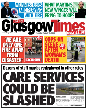 Cover of Glasgow Times