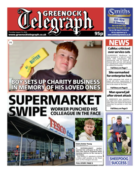 Cover of Greenock Telegraph