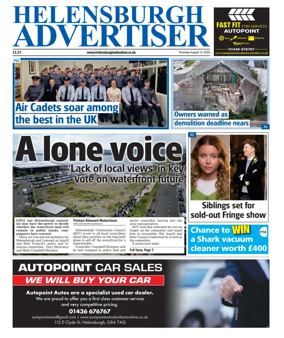 Cover of Helensburgh Advertiser