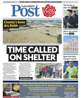 Cover of Lancashire Evening Post