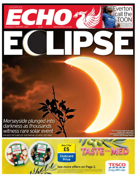 Cover of Liverpool Echo
