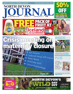 Cover of North Devon Journal