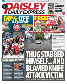 Cover of Paisley Daily Express