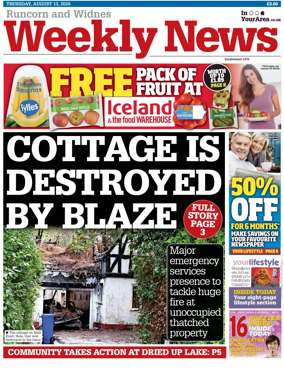 Cover of Runcorn & Widnes Weekly News