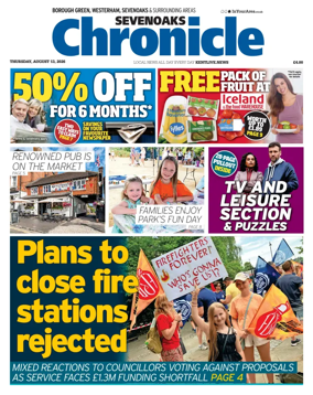 Cover of Sevenoaks Chronicle