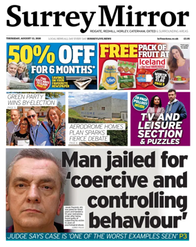 Cover of Surrey Mirror