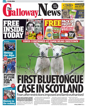 Cover of The Galloway News