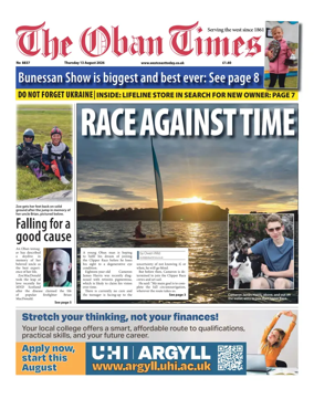 Cover of The Oban Times