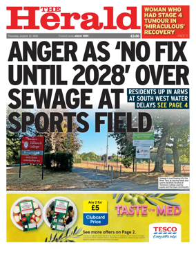 Cover of The Plymouth Herald