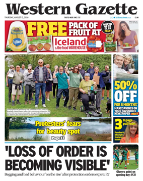 Cover of Western Gazette