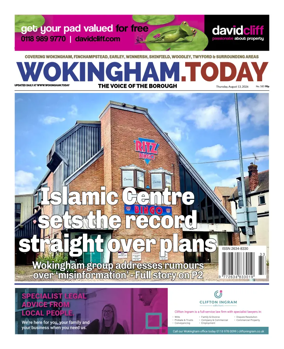 Cover of Wokingham Today