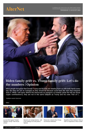 Cover of AlterNet