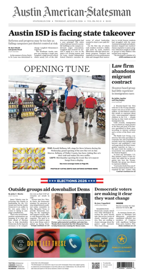 Cover of Austin American-Statesman