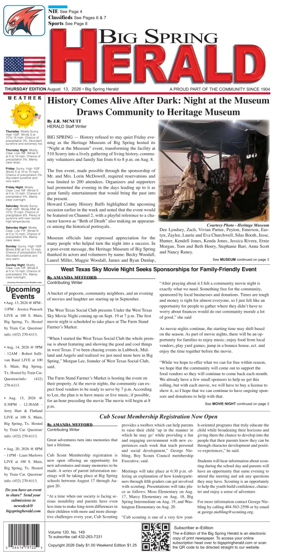 Cover of Big Spring Herald