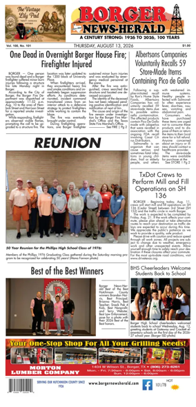Cover of Borger News-Herald
