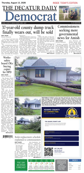 Cover of The Decatur Daily Democrat