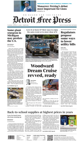 Cover of Detroit Free Press