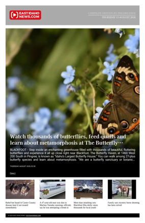 Cover of East Idaho News