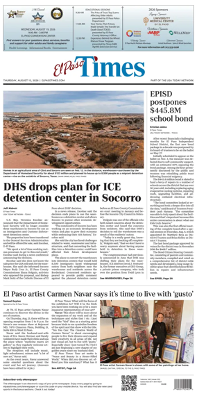 Cover of El Paso Times