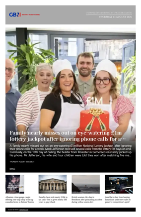Cover of GB News UK
