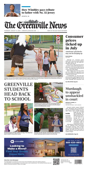 Cover of The Greenville News