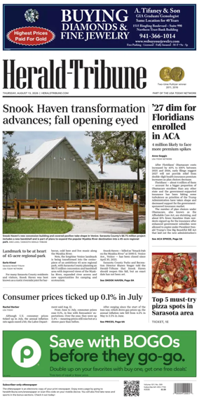 Cover of Herald-Tribune