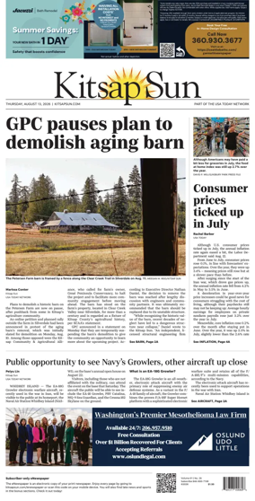 Cover of Kitsap Sun