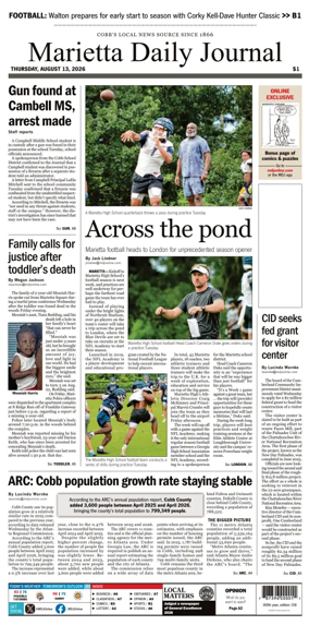 Cover of Marietta Daily Journal