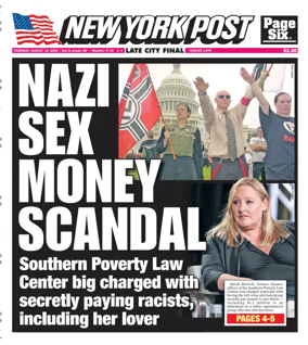 Cover of New York Post