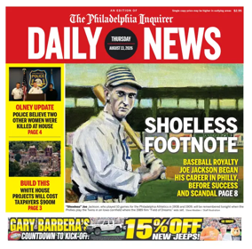 Cover of Philadelphia Daily News