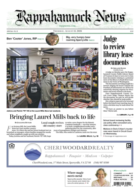 Cover of Rappahannock News