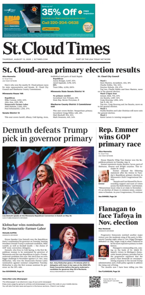 Cover of St. Cloud Times