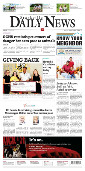 Cover of Starkville Daily News