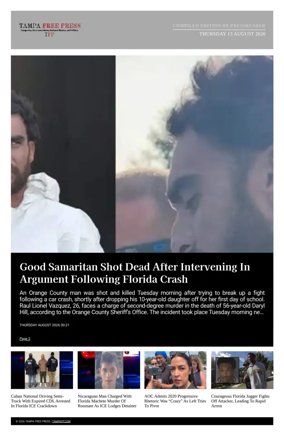 Cover of Tampa Free Press