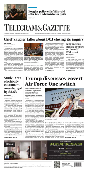Cover of Telegram & Gazette