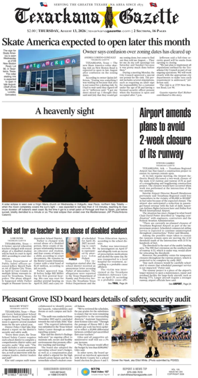 Cover of Texarkana Gazette
