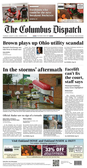 Cover of The Columbus Dispatch
