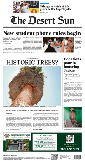Cover of The Desert Sun
