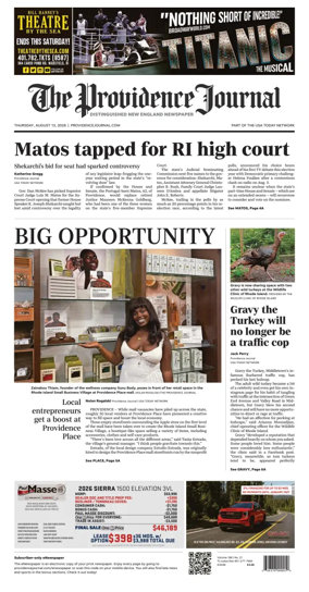 Cover of The Providence Journal