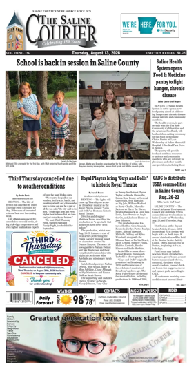 Cover of The Saline Courier