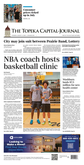 Cover of The Topeka Capital-Journal