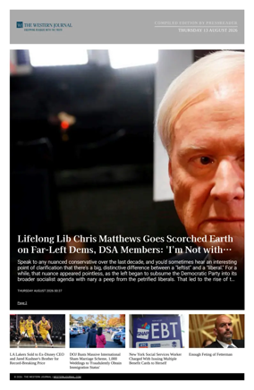 Cover of The Western Journal
