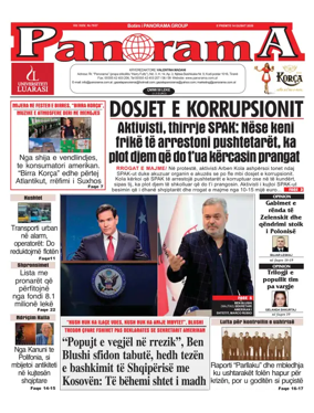 Cover of Panorama (Albania)