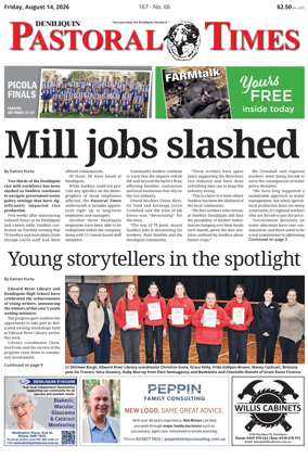 Cover of Deniliquin Pastoral Times