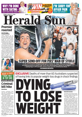Cover of Herald Sun