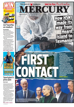 Cover of Mercury (Hobart)